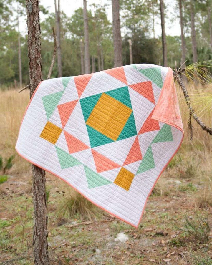 Big Block Quilt Pattern for Beginners