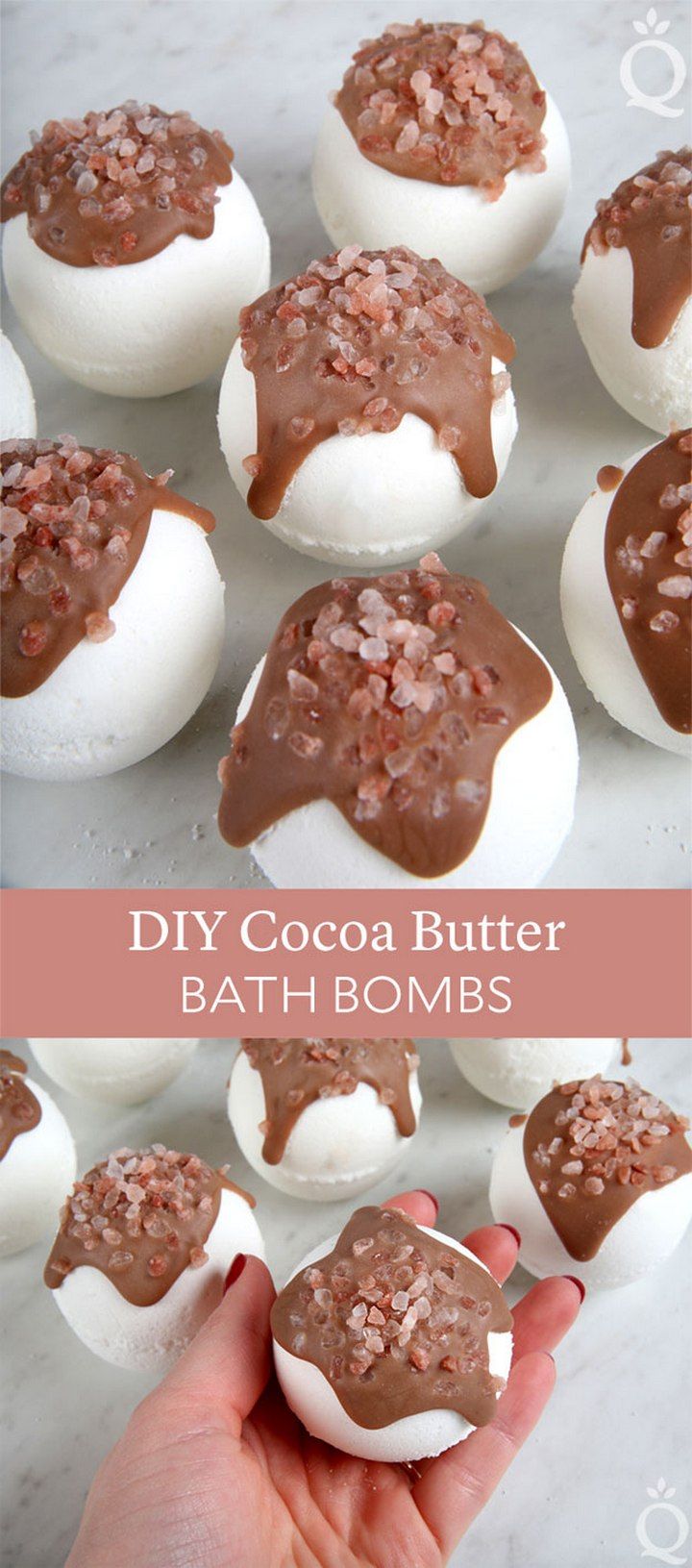 Cocoa Butter Bath Bombs