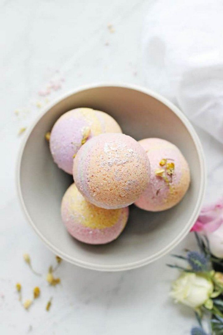 Coconut Oil Bath Bombs