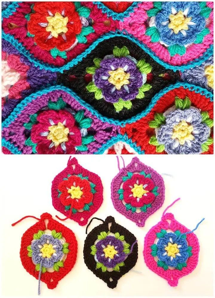 Crochet Moroccan Garden Pattern