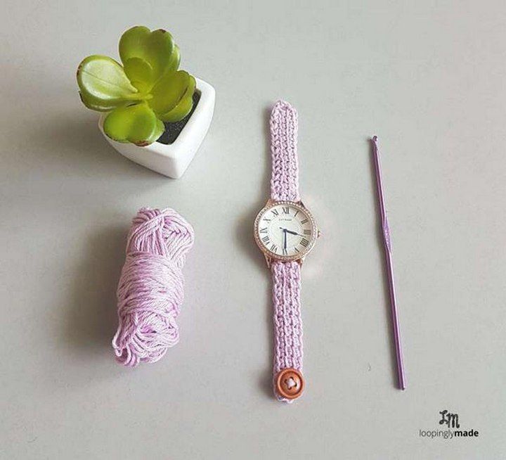 Crochet Wrist Strap