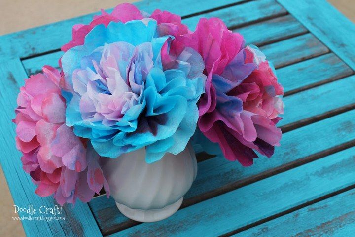 DIY Coffee Filter Flower