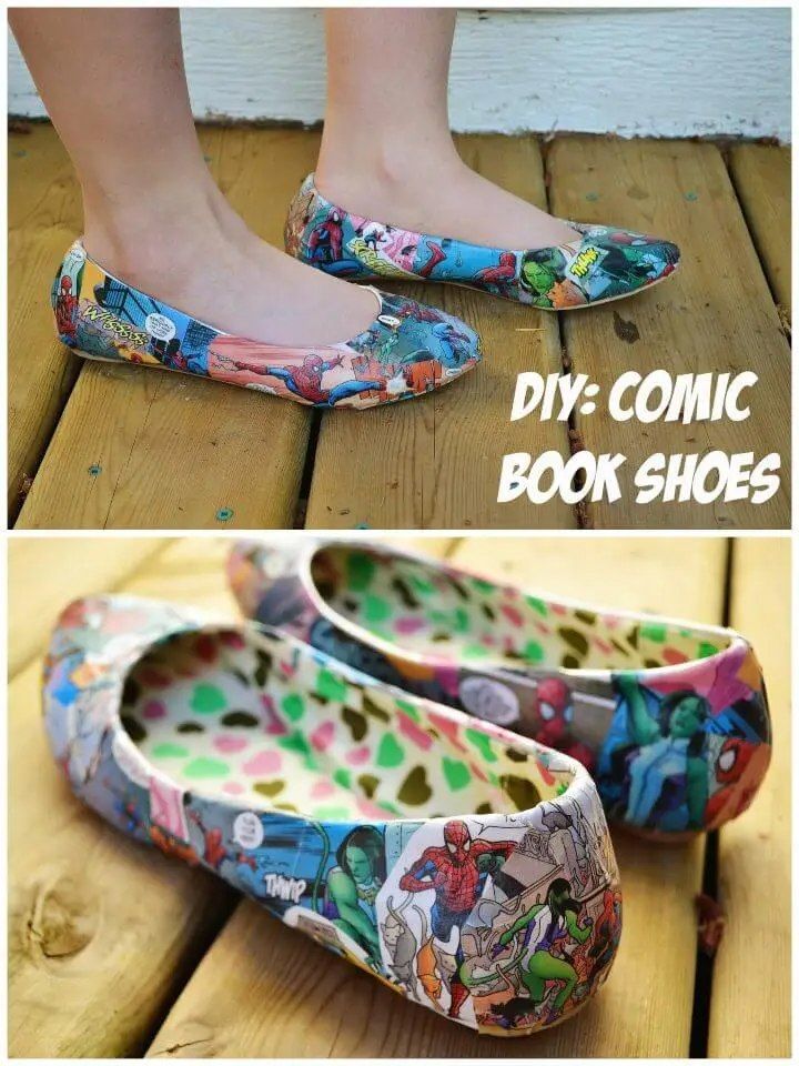 DIY Coloring Pages Shoes