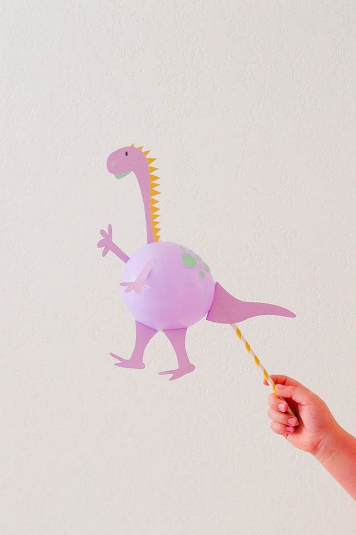DIY Dinosaur Balloon