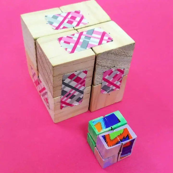DIY Infinity Cube Fidget Toy