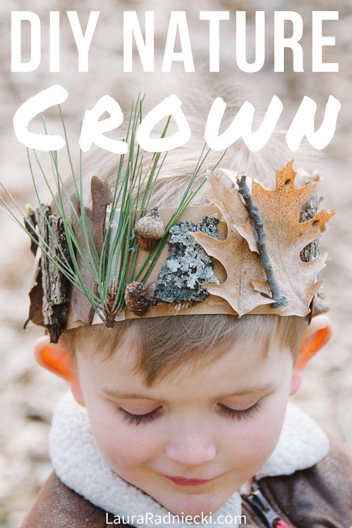 DIY Nature Crown for Kids