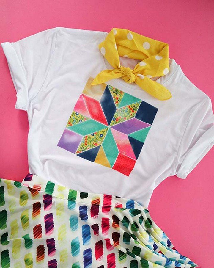 DIY Patchwork Tee