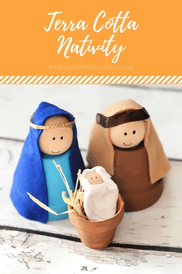 DIY Terra Cotta Nativity