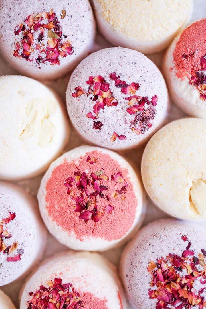 Dried Fruit Bath Bombs