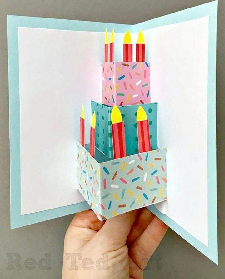 Easy Pop Up Birthday Card