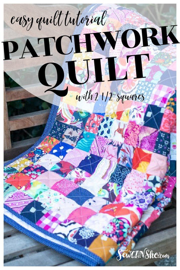 Easy to Make Patchwork Quilt