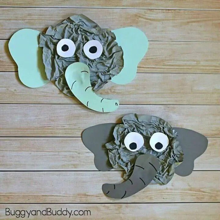 Elephant Craft for Kids