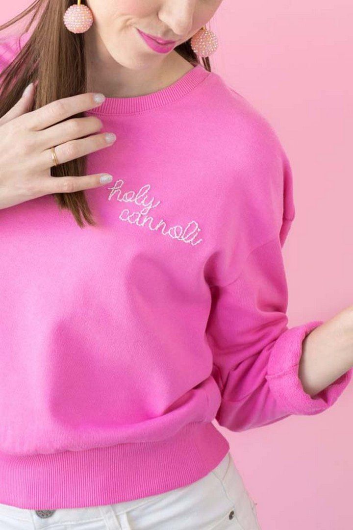 Embroidered Sweatshirt