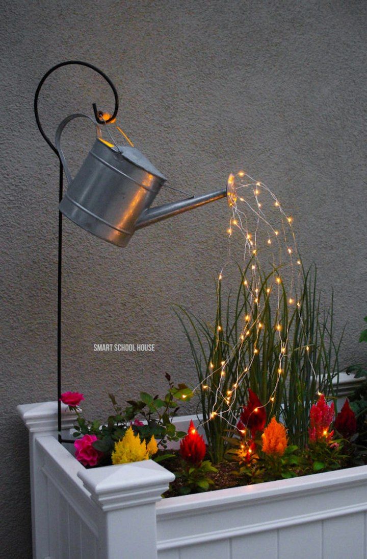 Fairy Light Watering Can
