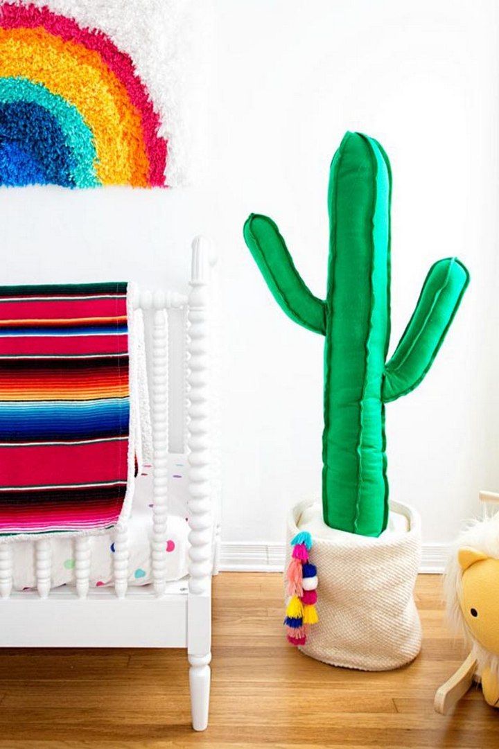 Giant Plush Cactus