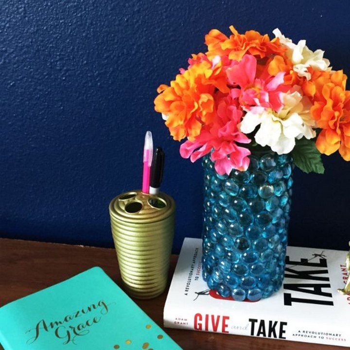 Glass Bead Vase