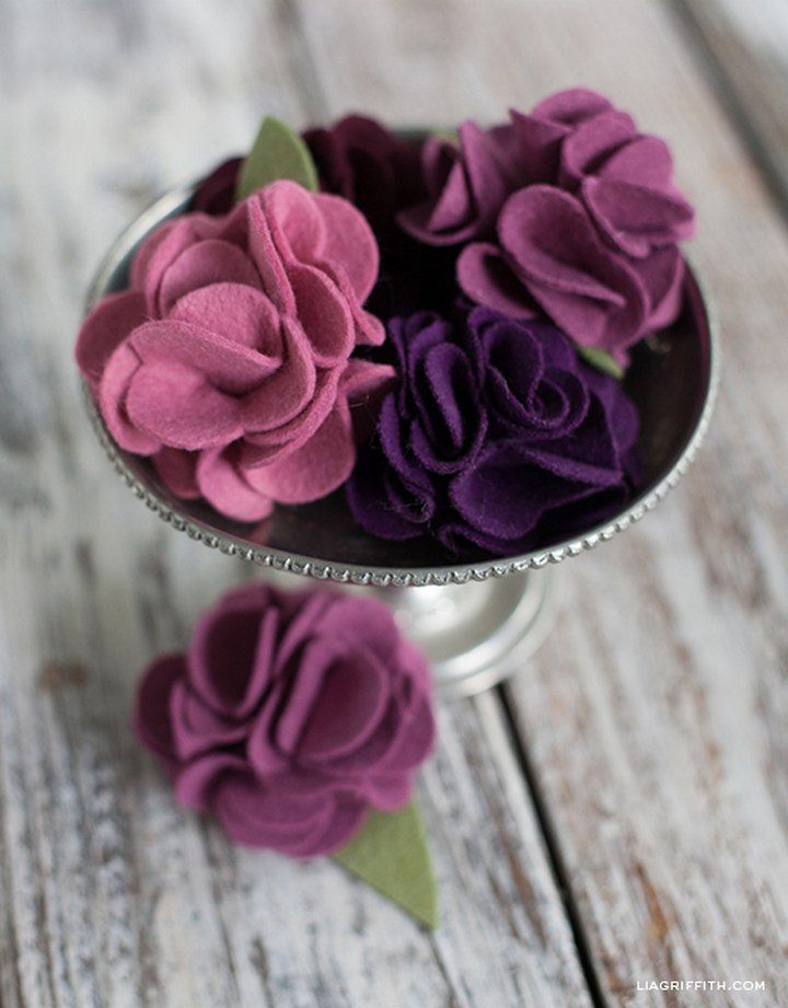 Gorgeous DIY Felt Flowers for Every Occassion