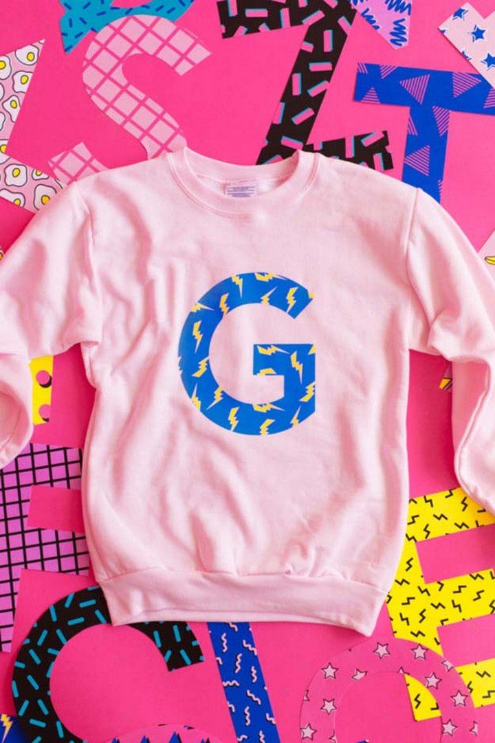 Graphic Initial Sweatshirts