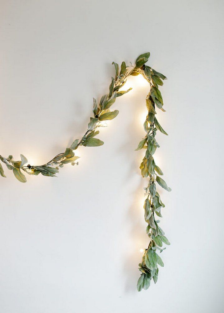 Greenery Globe Light Garland