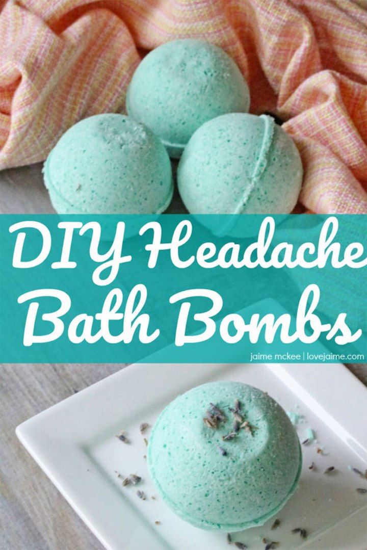 Headache Bath Bombs