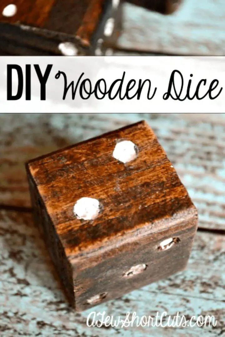 How To Make Wooden Dice