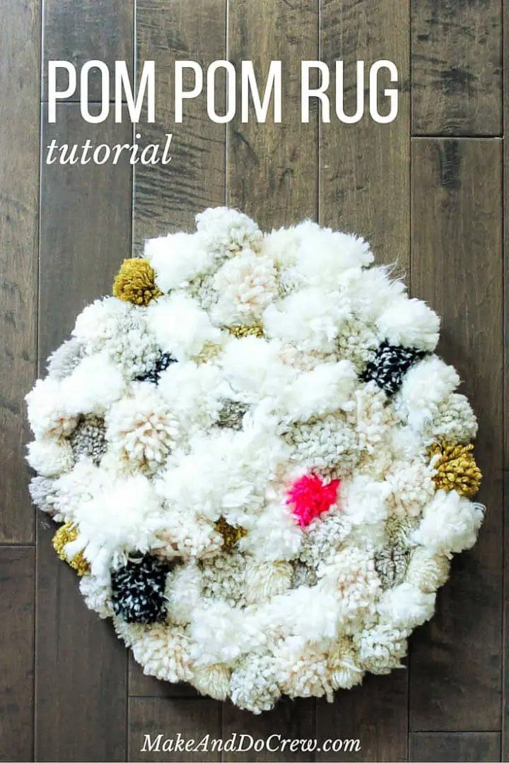 How To Make a Pom Pom Rug