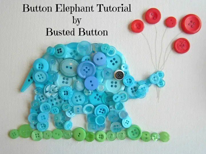 How to Make Button Elephant