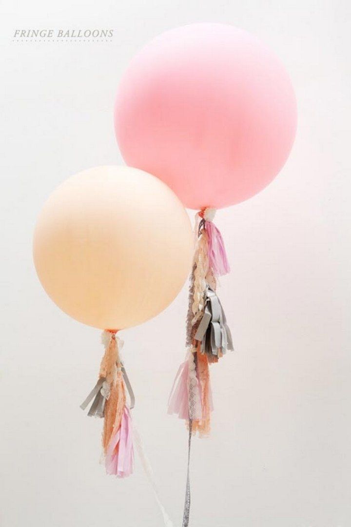Jumbo Streamer Balloons