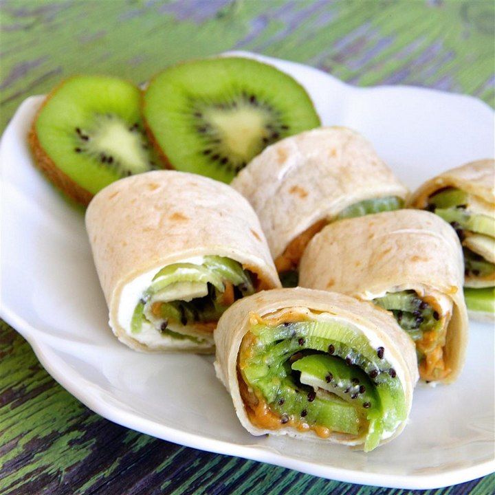 Kiwi Wraps or Rolls Recipe