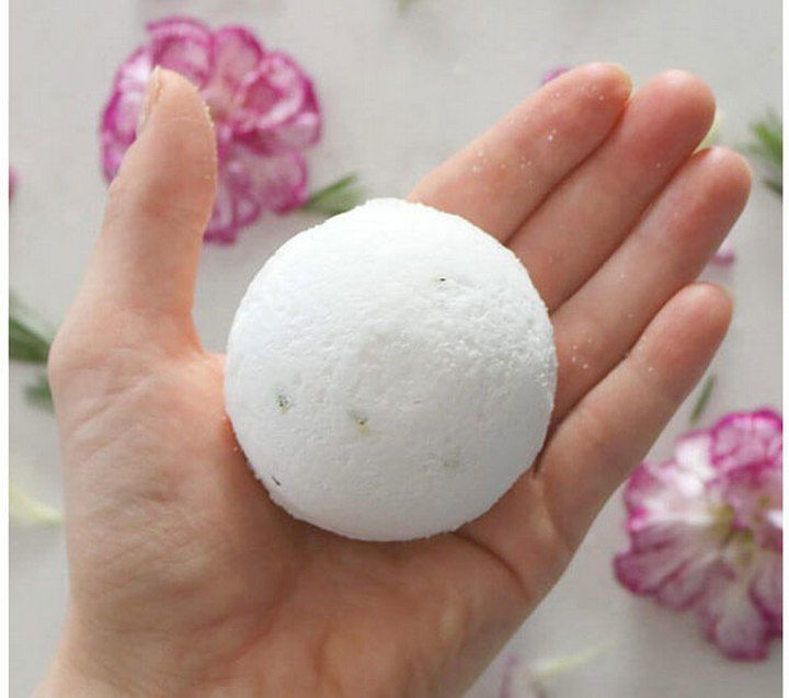 Muscle Relief Bath Bomb Recipe