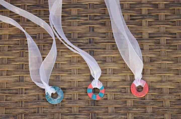 Painted Washer Jewelry
