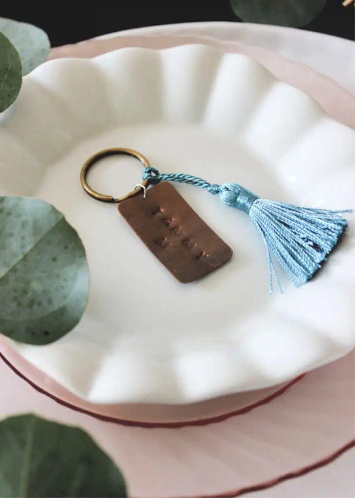 Personalized Keychain Wedding Favors