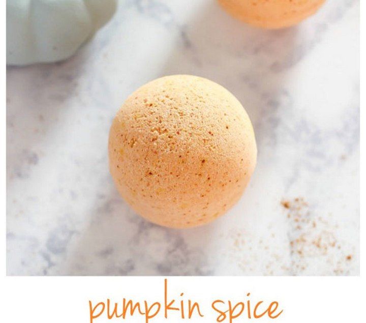 Pumpkin Spice Bath Bombs