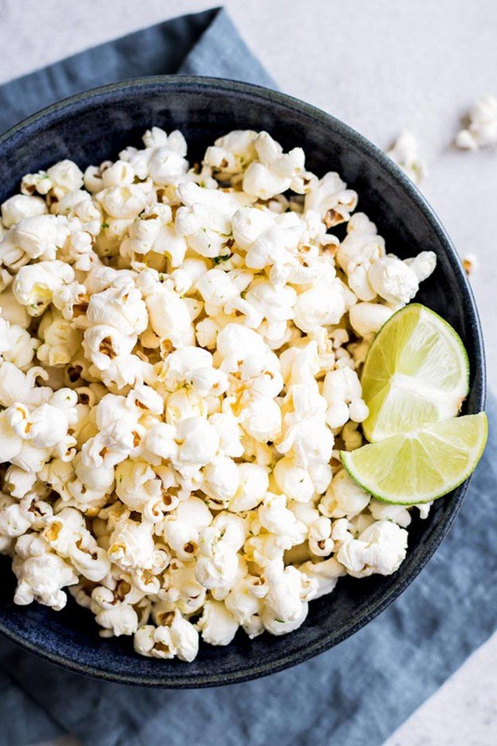 Salted Margarita Popcorn