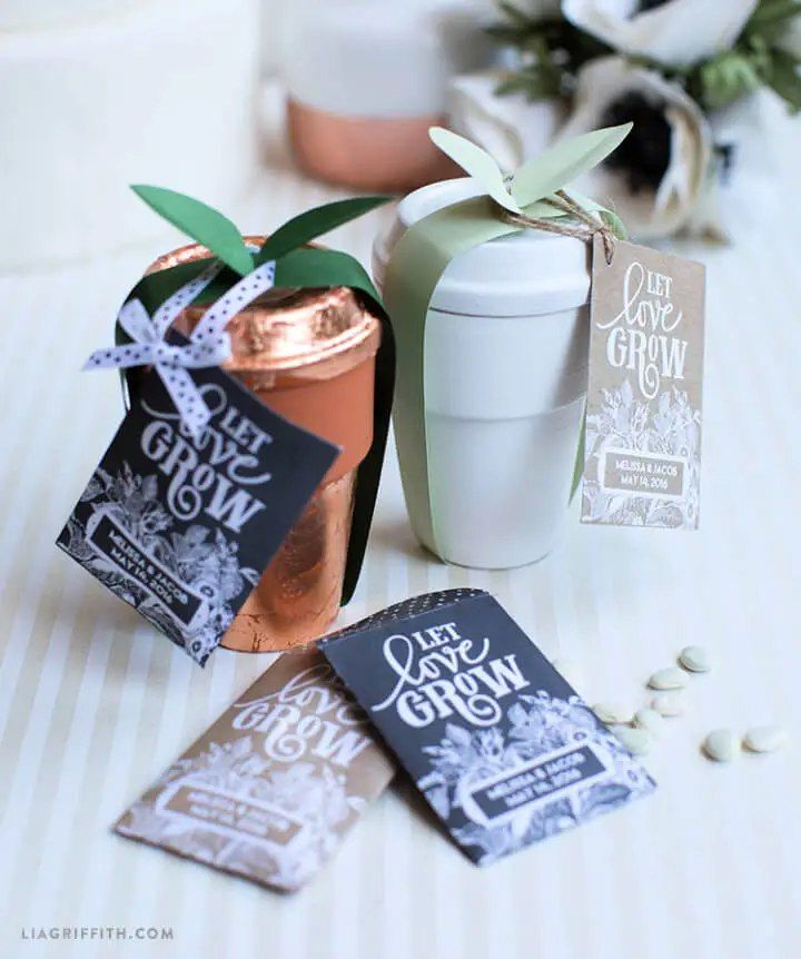 Seed Packet Wedding Favors