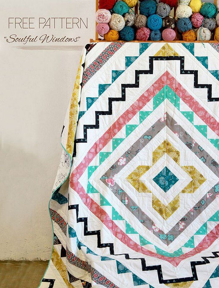 Soulful Windows Quilt Pattern