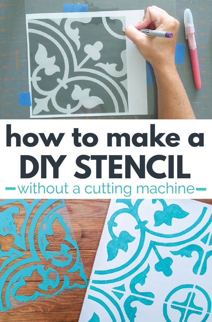 20 Excellent DIY Ideas Made With Stencils - Susie Harris