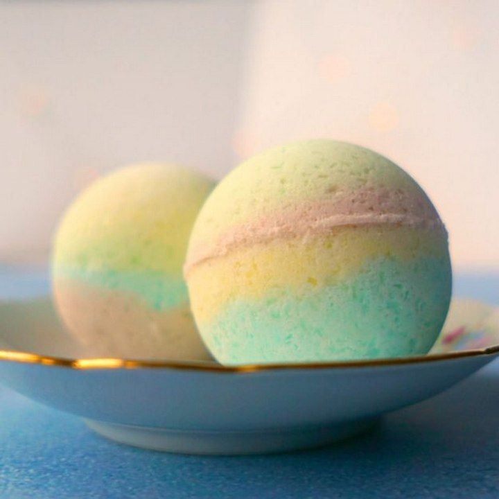 Unicorn Poop Bath Bombs