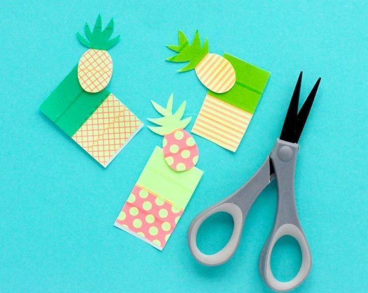 Washi Tape Pineapples