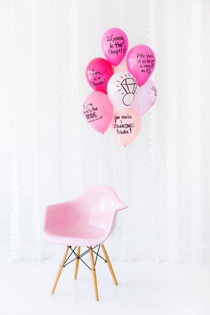Wedding Balloon Wishes