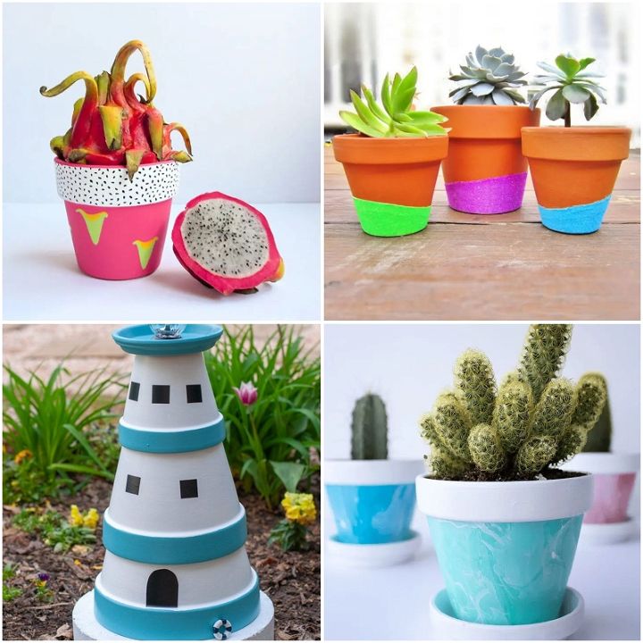 16 Small DIY Clay Pot Crafts For Beginners