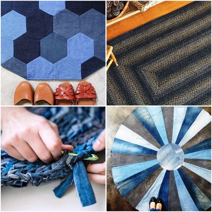 20 DIY Denim Rug Patterns Make A Special Gift