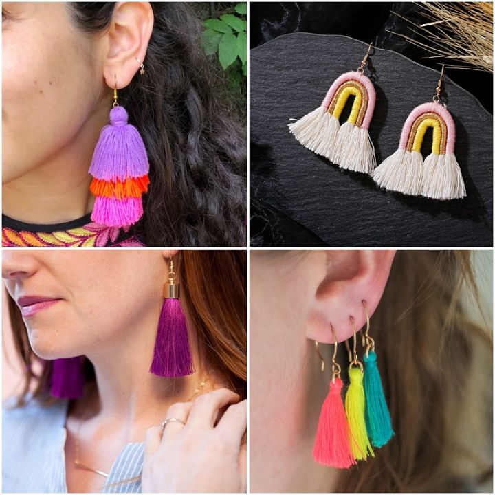 20 DIY Tassel Earrings For Stylish Girls