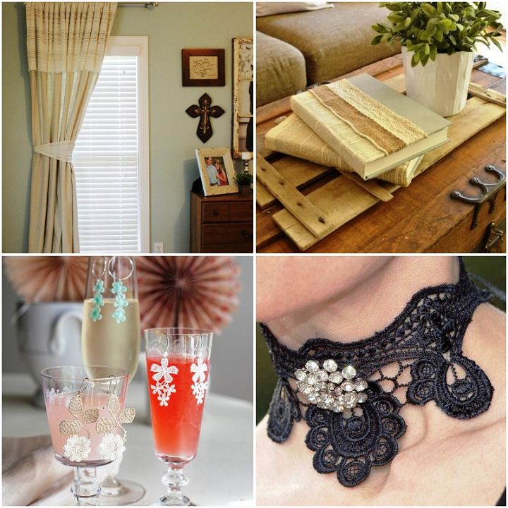 20 Top DIY Projects With Lace Youll Must Try