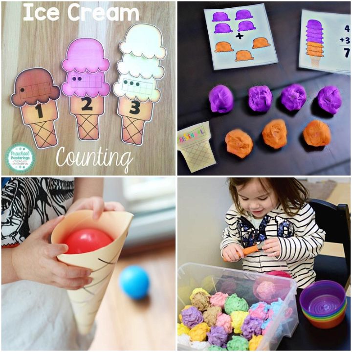 7 DIY Ice Cream Crafts Ice Cream Activities