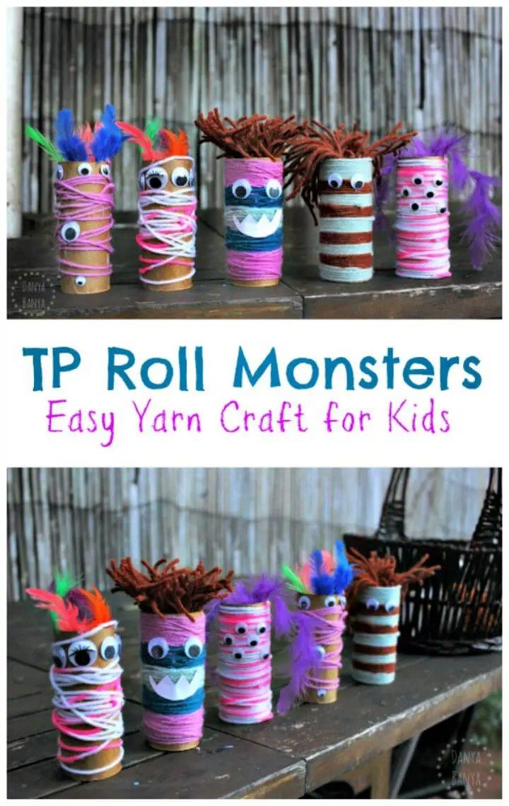 Create a TP Roll Monsters