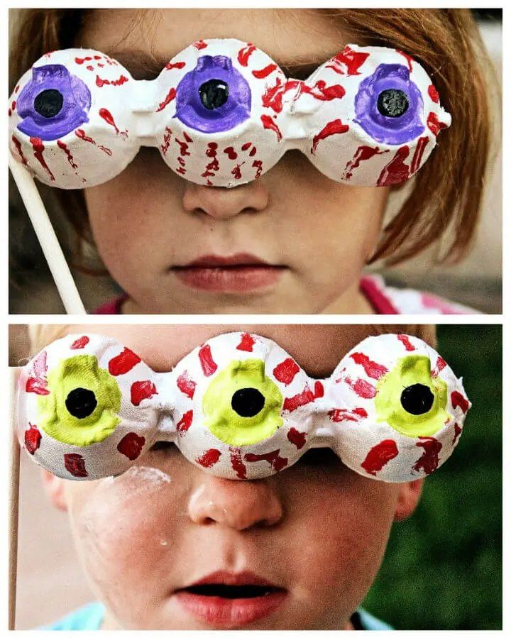 DIY Eyeball Photo Props