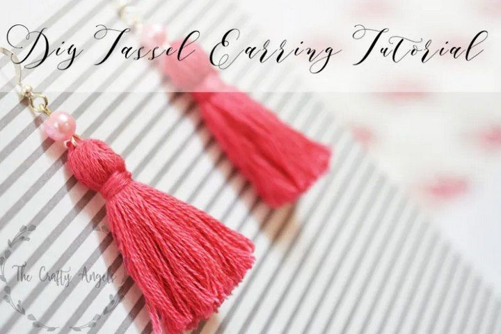 DIY Tassel Earrings Tutorial