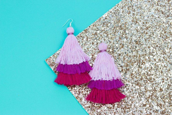 How to Make Tassel Earrings