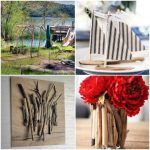 18 DIY Driftwood Art and Craft Projects
